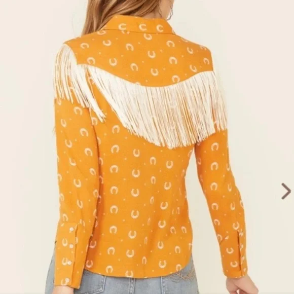 Idyllwind Fringe Pearl Snap - Picture 3 of 5